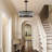 Modern 6-Light Dimmable Drum Crystal Chandelier