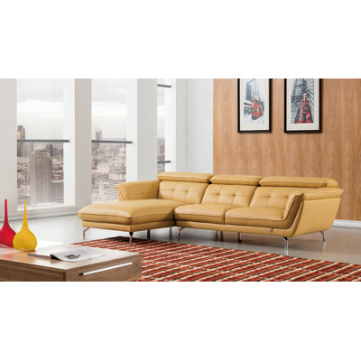 Navya Upholstered L-Shaped Sectional