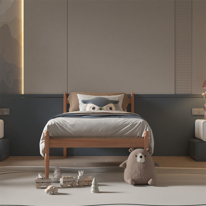 Solid Wood Bed