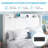 Hydraulic Lift Up Storage Upholstered Platform Bed With Shelf And Charging Station-1668359028-1668359029
