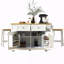 Îlot de cuisine avec 2 tabourets de bar-794301401