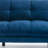 Navy Blue Convertible Folding Modern Sofa Bed