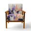 Paper Euphoria I - Chaise rembourrée de style moderne Mid-Century-118659402-118659396