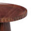 Table de bout ronde en bois de manguier Ernstfried
