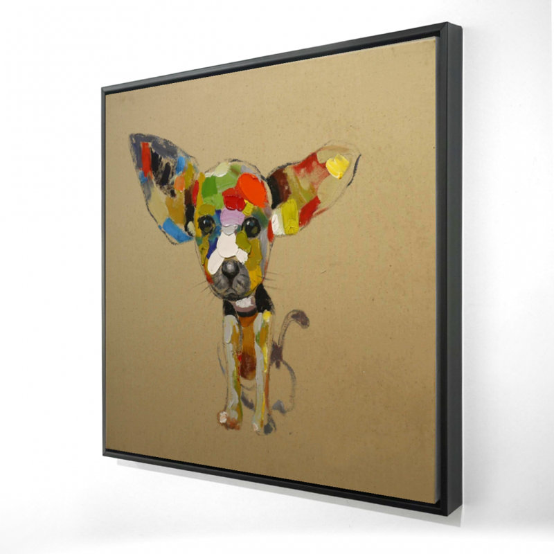 " Abstract Colorful Chihuahua "
