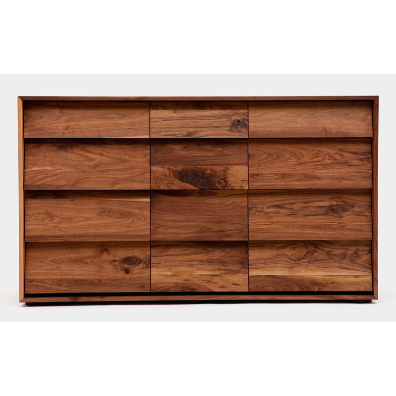 Oliver Solid Wood 70'' W 12 - Drawer Dresser