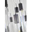 Lustre en métal noir 25 lumières avec cristaux transparents-1414987825-1414987819-1414987824
