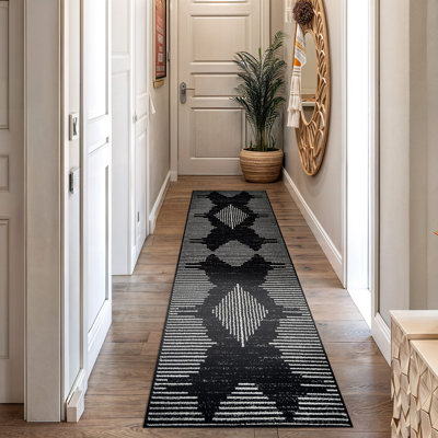 Modern Abstract Area Rug Minimal Contemporary Design