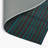 HorizontalStripes Blue Indoor and Outdoor Area Rug-1921592798