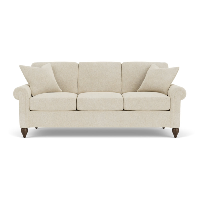 Cornesia 86'' Sofa with Roll Arm, Shell 100% Polyester
