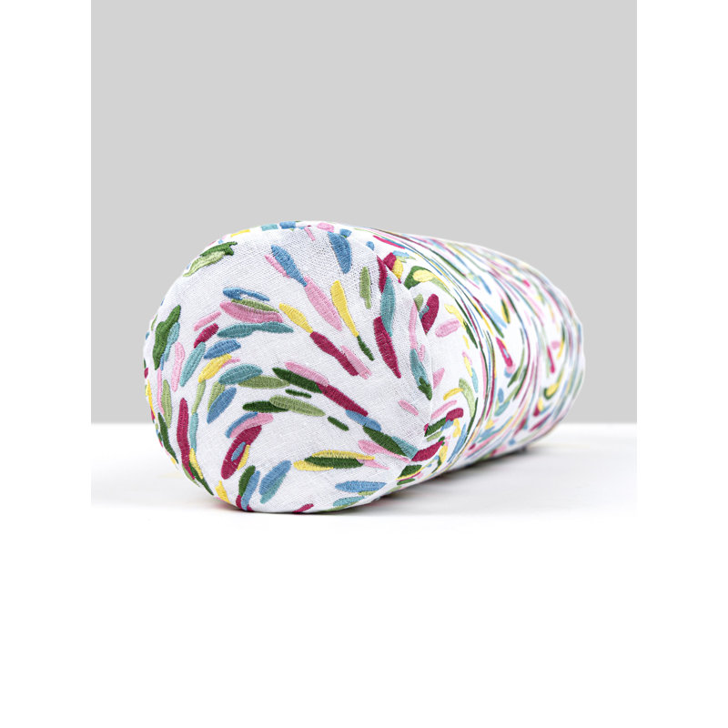 Coussin à broderie fontaine, Printemps
