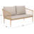 Dante Rope Patio Loveseat-1678385784