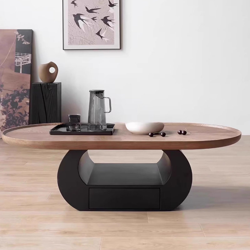 Table basse créative rétro et simple, H 15,74 po x L 51,18 po x l 27,55 po