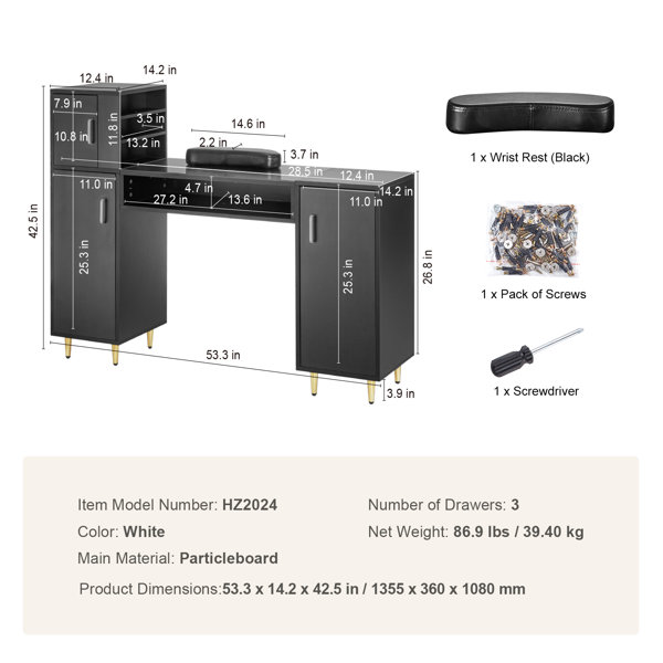 Dimensions du produit