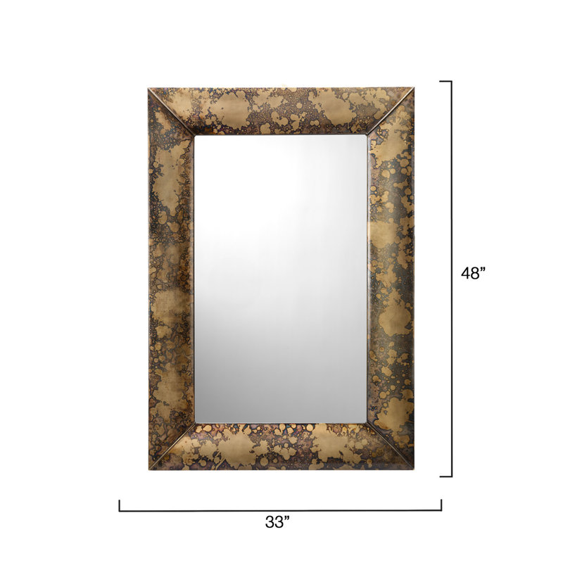 Empire Iron Rectangle Wall Mirror