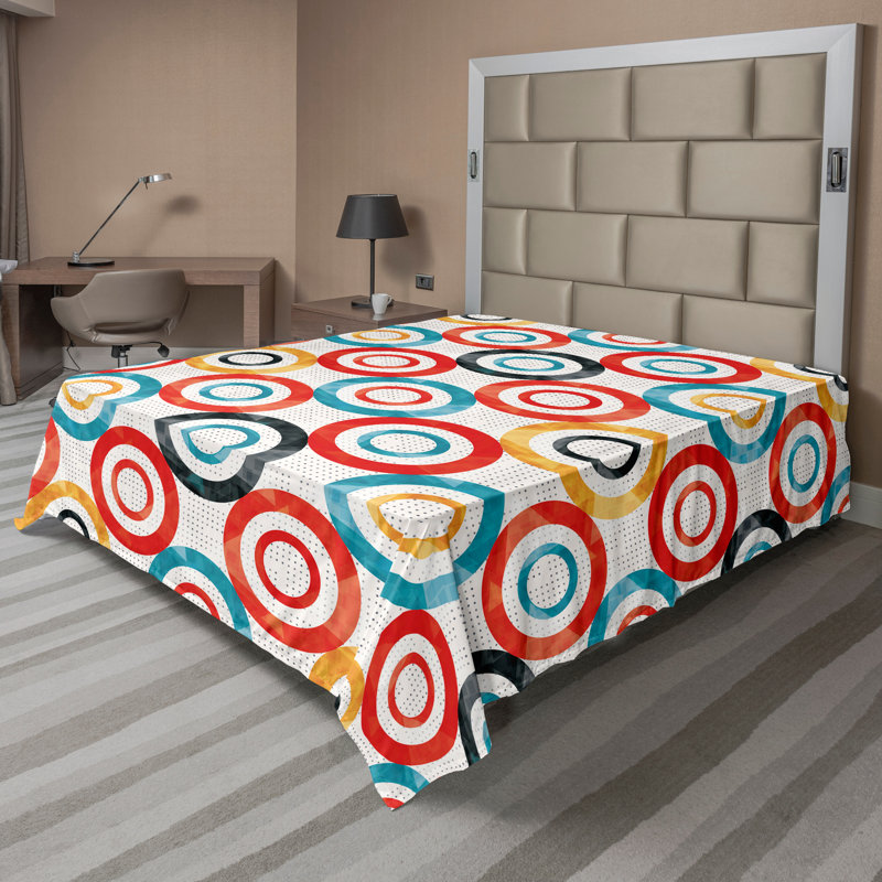 Drap plat Ambesonne, Drap plat pour très grand lit californien