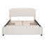 Grand lit plateforme de rangement tapissier-1198232139