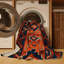 Machine Washable Turkish Brown Area Rug-1047727267