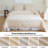 French Linen Duvet Cover Set 3Pcs With Hidden Zipper Closure Natural Flax Cotton Blend-109727233-109727228