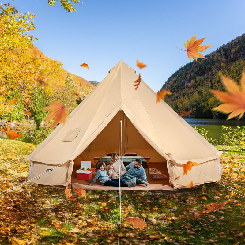 Tent, 8 Person, 297.2cm H x 500.4cm W x 500.4cm D