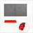 Wall Mounted Garage Tool Organizer with High Loading Capacity