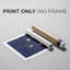 Indigo 1 - Impression sur toile seulement - NON-CADRE