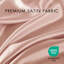 Ensemble de draps 6 pièces pour grand lit Satin Blush-111014597-111014600