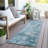 Jeneffer Washable Abstract Indoor / Outdoor Rug-2045938734