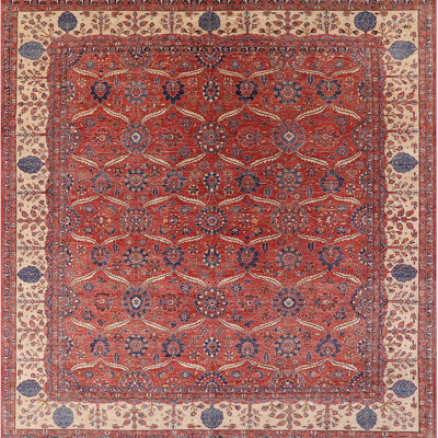 Tapis oriental rouge / beige Rosella
