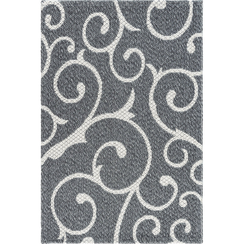 California Cotton Abstract Indoor Rug, Rectangle 2'2" x 3'