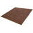 Natural Dark Brown Kilim 9'7" x 9'10"