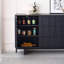Buffet noir Living Room-515589214