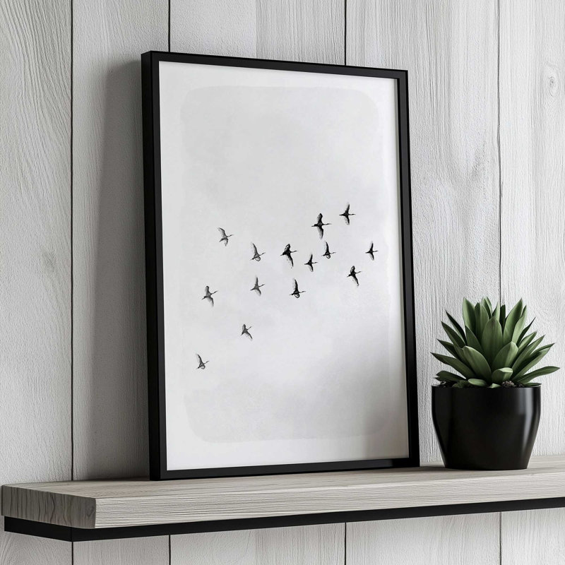Reproduction d'art sur toile «NCHCH Bird of Birds» par Nadja, H 48 po x l 36 po, Tanné