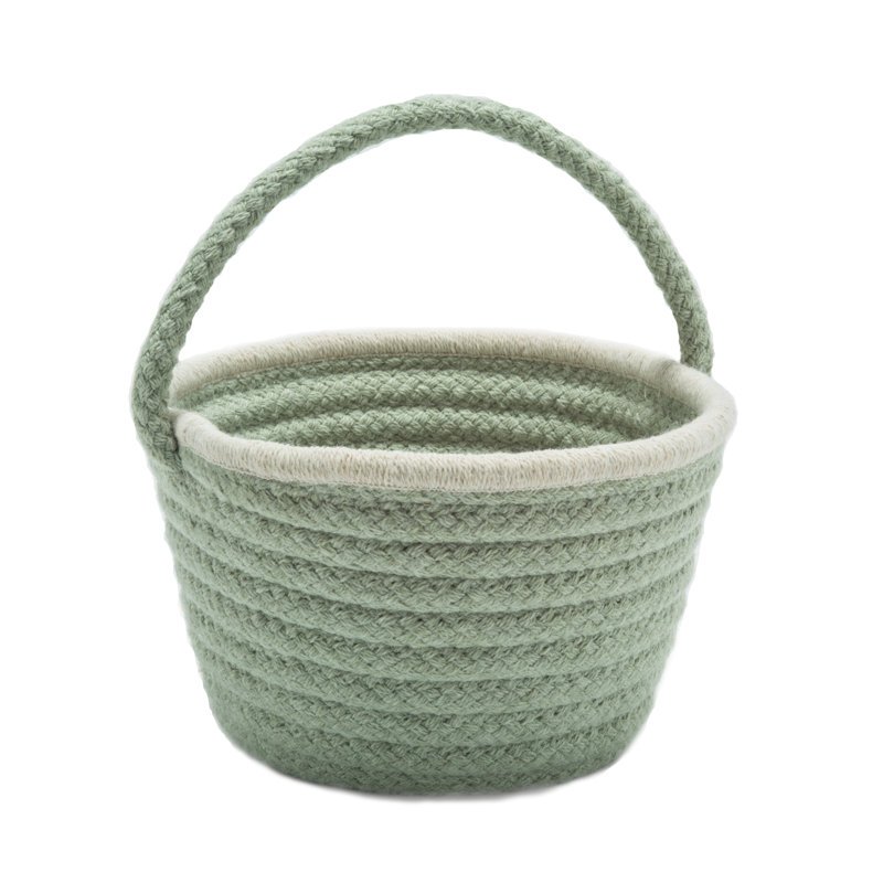 Panier en tissu Lilah, Menthe