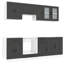 8 Piece Kitchen Cabinet Set Kalmar Engineered Wood-2091304492