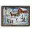 Sleigh Ride - Reproduction d'art sur toile encadrée-1094798529-1094798528