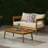 Enhance Your Living Space With The Brooklyn Loveseat And Coffee Table Set - A Perfect Blend Of Style And Functionality