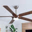 Chantiel 65" 5-Blade Ceiling Fan