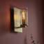 Alzahraa Steel Flush Mounted Sconce-91291141