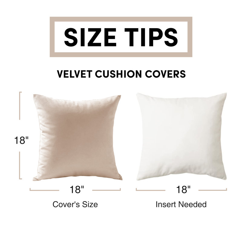 Eva-Sophia Square Scatter Cushion, Beige