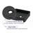 16 inch x 12 inch Matte Black Ceramic Rectangular Vessel Bathroom Sink with Smooth Glazed Surface