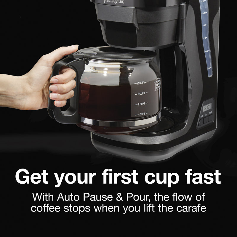 Proctor Silex 12-Cup FrontFill Coffee Maker