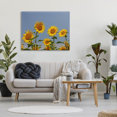 Art de la giclée sur le champ de tournesol par Lil 'Rue