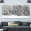 « brumey winter forest panorama », reproduction de photo sur toile tendue-1294449409