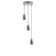 Brodhead 3 - Light Cluster Bulb Pendant