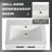 72" Bathroom Vanity Set with Resin Sinks