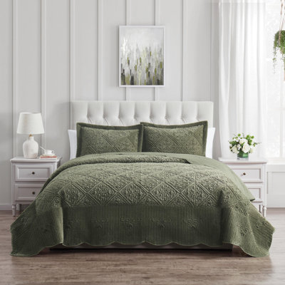 Ensemble de couvre-lit matelassé moelleux Westland
