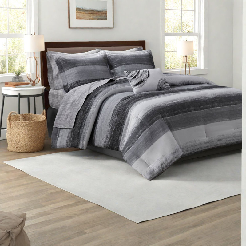 Ensembles de literie confortables, matériau en microfibre, style moderne pour la maison