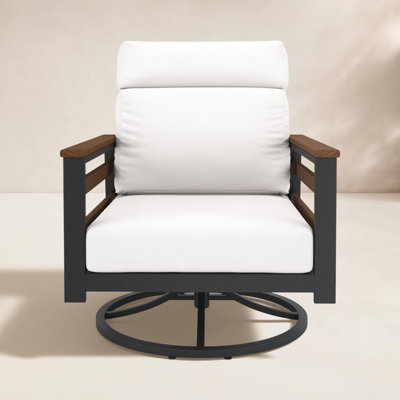Townsend Sunbrella® Swivel Patio Lounge Chair