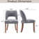 Nakenzie Upholstered Back Side Dining Chair